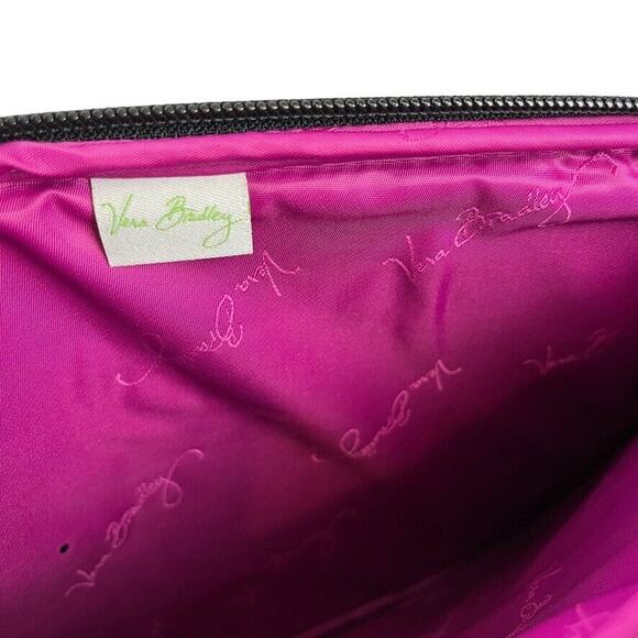 Vera Bradley Canterberry Magenta Black Neoprene Tablet Cover Case Padded 8 x 10 - Picture 16 of 16